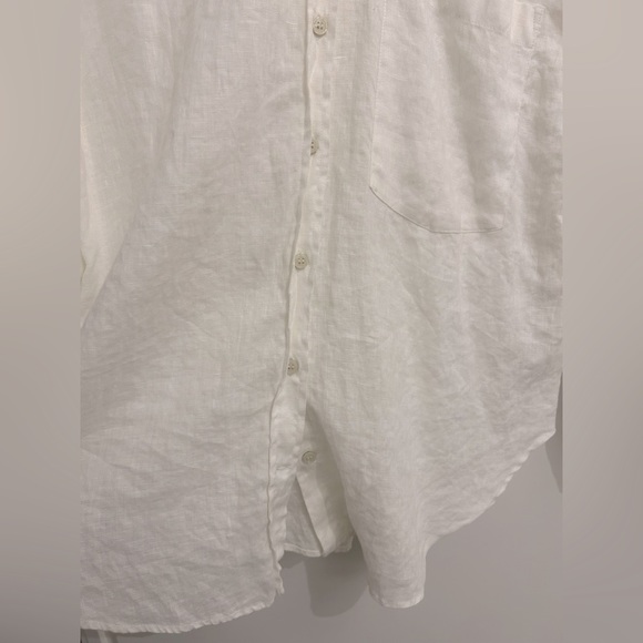 ZARA Linen shirt with Pockets XS - Picture 4 of 13